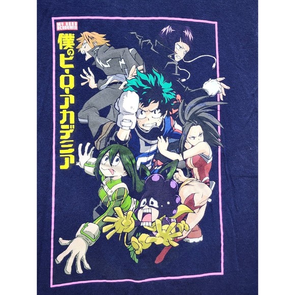 My Hero Academia Anime Size Medium T-Shirt Comics Funimation - Picture 2 of 4